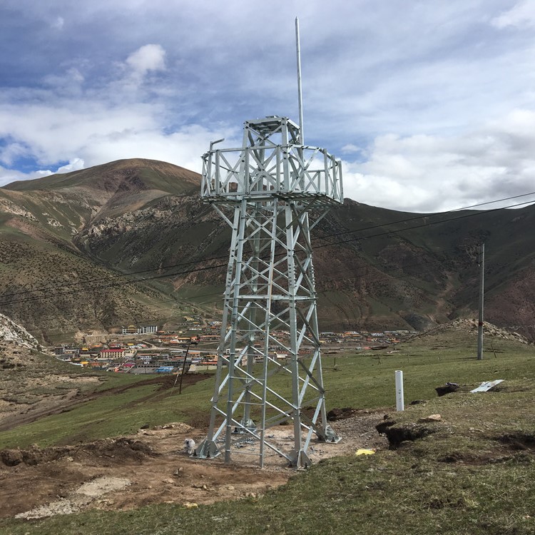 10米四腳監(jiān)控塔型號(hào)